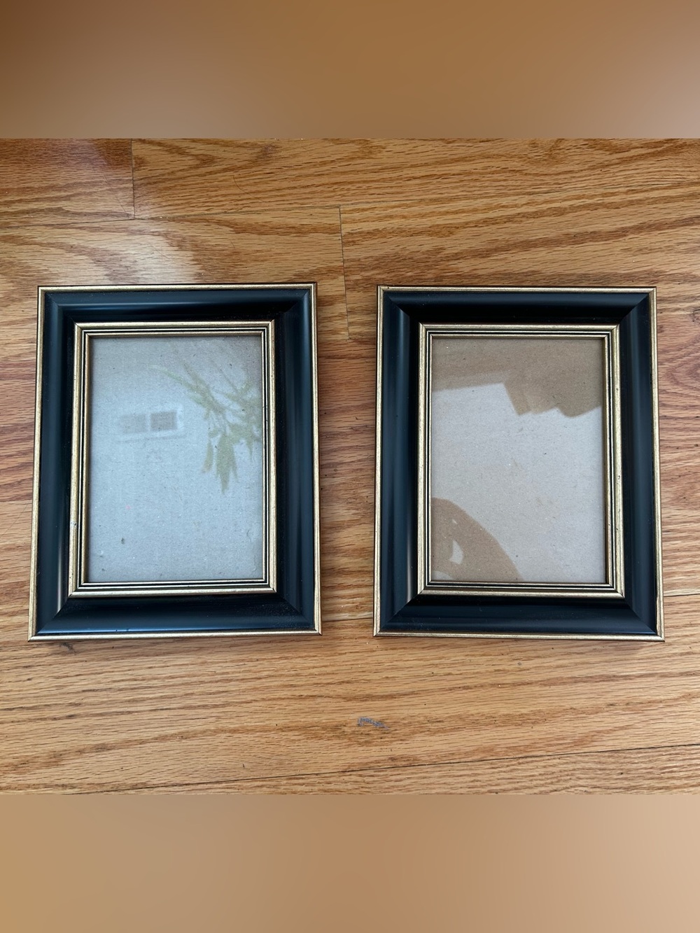 5”x7” Black Gold Frames